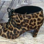 Diane Von Furstenberg  leopard booties size 6B Photo 6