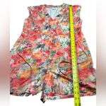 Athleta  Marlow Romper Renewed Bloom Pink Floral Womens Large NWOT Photo 9