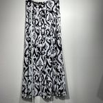Tracy Evans  Black and White Abstract Print Strapless Dress Size XL Photo 47