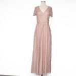 XScape  Beaded Chiffon A Line Gown Photo 1