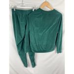 Rae Dunn  Jingle Bells Velour Green Outfit Size Small Photo 4