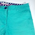 Boden Green Cuffed Shorts WJ035 Size 8 Photo 2