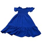 HAPTICS blue smocked top dress Size M Photo 3