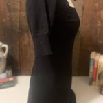 Derek Heart Black Sweater Dress Size Medium Photo 3