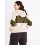 Madewell $89 New Clairview Hoodie Sweater Colorblock - Small Photo 2