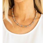 Paparazzi Zen You Least Expect It Orange Necklace (326) Photo 1