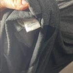 Chetta B  Sherrie bloom Peter noviello color block dress sz 6 gray v neck Photo 4