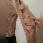 Serendipity pink glitter open sleeve sweater Size undefined Photo 2