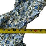 Altar'd State Blue Floral Lined Mini Babydoll Dress Women's Size Small | 27-1 Photo 5