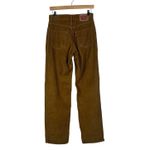 Levi's Levi’s 94 Baggy Corduroy Pants Womens 25 Brown 100% Cotton High Rise Retro 90s Photo 3