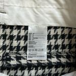 Houndstooth wide leg pants Black Photo 2