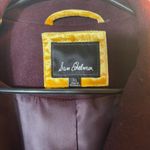 Sam Edelman  Wool Blend Coat XL Dark‎ Purple Longline Classic Jacket Photo 1