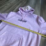 Civil Regime Baby Pink Leopard Print‎ White Roses Hoodie Sz L Thick Chunky Cozy Size L Photo 4