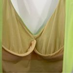 MiracleSuit  Lime Green Black Colorblock Underwire One Piece Swimsuit Photo 3