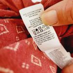 Lucky Brand  shirred geo peasant top size medium Photo 8