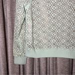 Victoria Beckham  for Target Green Lace Overlay Zip Front Bomber Jacket Medium Photo 12