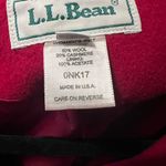 L.L.Bean Cashmere and Wool Red Button front Blazer. SZ. 10P. Photo 5