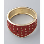 House of Harlow 1960 Red Riveted Gladiator Cuff Photo 6