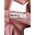 Elodie Pink Ribbed Long Sleeve Tie-Front Crop Cardigan Sweater Top Size S NWT Photo 2