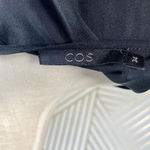 COS  Black Silk Sleeveless‎ Shorts Open Back Romper Photo 7