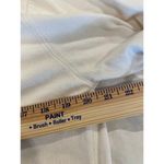 Talbots  Women’s Sweater Medium Mock Neck Long Sleeve White 100% Cotton Photo 6