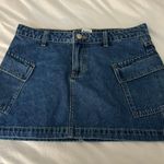 Princess Polly denim cargo skirt Photo 0