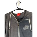 Nike Gray Long Sleeve Lightweight Hooded Full Zip Jacket Women Sz S Photo 4
