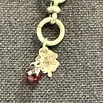 Lucky Brand  Long two tone triple stand layered silver tone necklace Photo 5