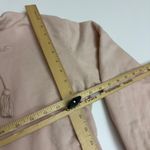 Hollister Hoodie Womens X Small Pink Cropped Zip Up Jacket Sweatshirt Photo 5