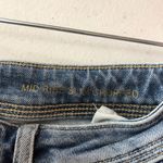 Massimo Dutti  Womens Jeans Mid Rise Slim Cropped Medium Wash 2 Photo 3