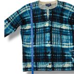 Pendleton  2 piece Cardigan Blue White Sweater Top Shirt Tank Women's Size Medium Photo 9