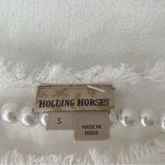 Holding Horses  Anthropologie White Linen Fruit Salad Dress size small Photo 13