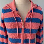 Juicy Couture  Prepster Pointelle Stripe Hoodie Photo 1