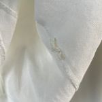 We The Free  People Military Mix Studded Henley Ribbed Cuff Tee Ivory - Size XS Photo 7