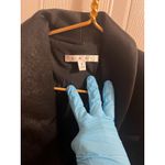 CAbi  Velvet Satin Dinner Jacket Blazer Womens 8 NYE Party Gala Black Photo 7