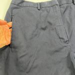 Brooks Brothers  Women’s Flat Front Chino Shorts Navy Blue Size 12 Photo 2