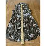 Vans Women Midi Floral Sleeveless Button Down Dress Size XL Hawaiian Hip Hop Photo 4