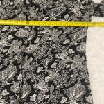 Apostrophe  Woman black white floral lace print blouse top shirt 18W Photo 6