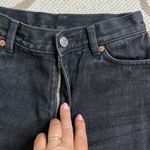 Monki  wide leg high rise Black denim jeans, size 26 Photo 12