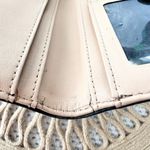 Kate Spade  Black Pebbled Leather Bifold Wallet Pink Blush Interior Snap Button Photo 7