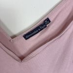 Abercrombie & Fitch  Light‎ Pink Shoulder Tie Tank Size Medium Photo 1