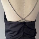 H&M Women's Black Spaghetti Strap Party Formal Long Maxi Dress Size 8 Photo 4