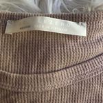 Double Zero Pink Waffle Thermal Long Sleeve Photo 1