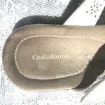 Croft & Barrow White Sandals Slip On Wedges Size 6 Photo 8