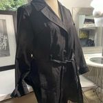Via Spiga Women's Black Trench Coat 2XL Belted Long Casual Stylish Size XXL Photo 0