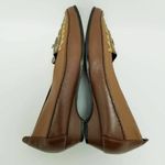 Bellini Womens Loafer Embellished Moc Toe Slip Ons Brown Size 8.5 Photo 6