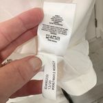 EXPRESS Ivory Scalloped Double-Breasted Blazer Suit Jacket Tailored Preppy NWT Photo 11