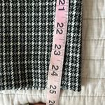 Ann Taylor  Petite classic black white houndstooth crop straight career pants 6​​ Photo 10