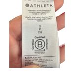 Athleta  Venice heathered pintuck pull on pants navy Blue Size Small Photo 5