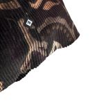 Black Rivet Vintage 90s Y2K  Women Brown Paisley Jacket Size Large Faux Fur Trim Photo 4